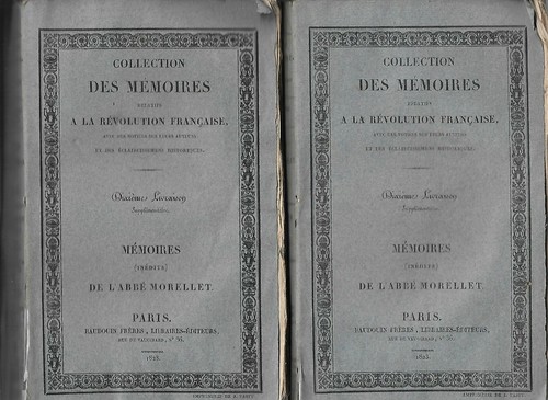 Memoires abbe morellet - l'abbe,