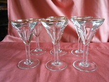 5 Verres de Bistrot Vintage