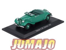 TRA46 Voiture 1/43 Atlas NOREV Traction 11 BL Cabriolet 1938