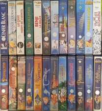 Lot 24 VHS D'Origine FR : WALT