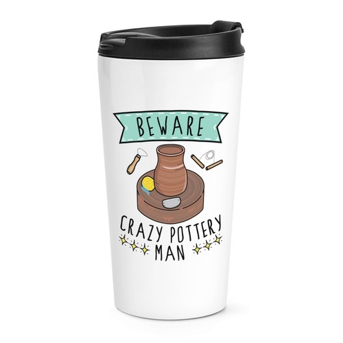 Attention mug voyage homme - mug,