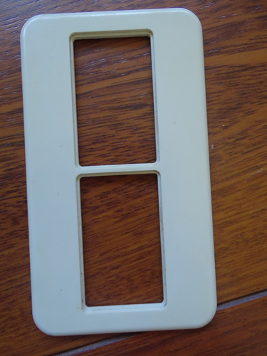 Legrand ancien plaque - plaque, double