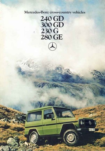 Catalogue brochure mercedes - brochure,