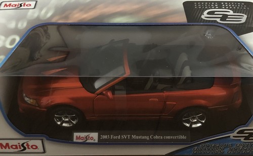 Maisto 2003 ford mustang svt - ford,