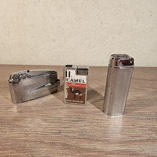 LOT 3 BRIQUETS DE COLLECTION CAMEL / FEUDOR / RONSON 