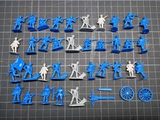 IMEX Confederate Union infantry CSA USA 1:72 plastic figurines L063