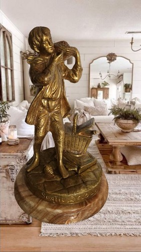 Statue moreau bronze - moreau, en