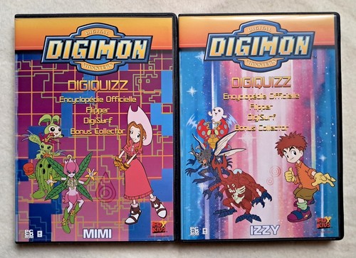 Digimon digiquizz lot 2 - digimon,