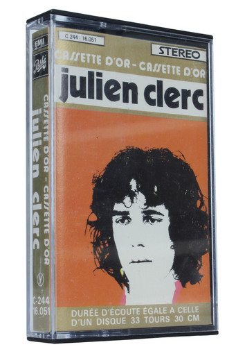 Julien clerc cassette d - clerc, d'or