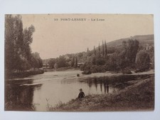 cpa Bougogne Franche-Comté PORT LESNEY Jura La LOUE Rivière Française