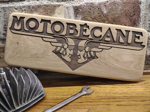 Plaque vintage motobécane - ,
