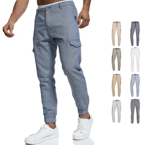 Pantalon lin indicode pour - en,