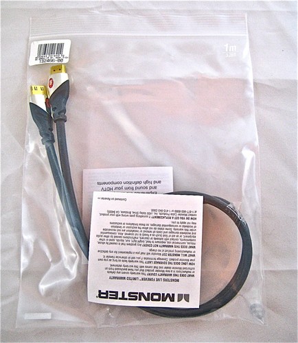 Monster cable hdmi - cable, 800hd