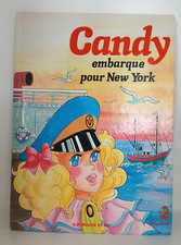 LIVRE CANDY EMBARQUE POUR NEW YORK EPOQUE RECRE A2 DOROTHEE ROUGE ET OR