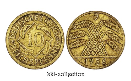 Reichspfennig 1936 j - 1936,
