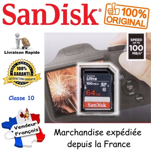 Sandisk carte mémoire sdxc - mémoire,