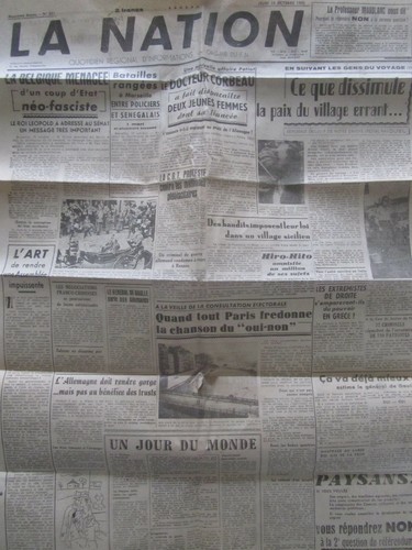 Ancien journal nation 18 - ancien, la