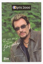 Johnny HALLYDAY carte postale
