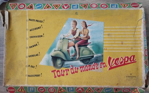 Tour monde en vespa - le,