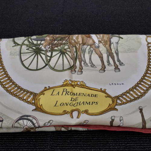 écharpe soie hermes ledoux - en,