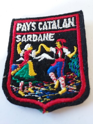 Ecusson brodé pays catalan - pays,