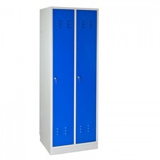 Armoire vestiaire 2 portes - Bleu - 600 x 500 x 1775 mm ADB40888