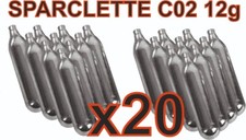 Lot de x20 SPARCLETTES DE Co2