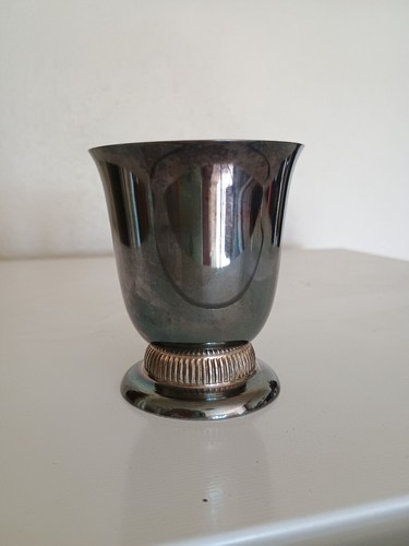 Timbale métal argenté - ,