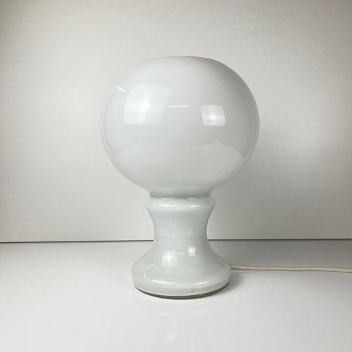 Lampe verre opalin - lampe, ml