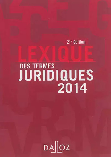 Lexique des termes juridiques