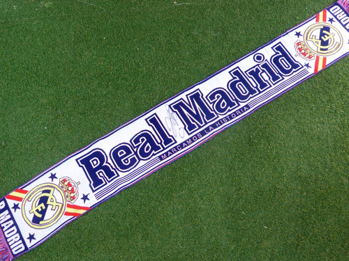 Echarpe real madrid signée - real,