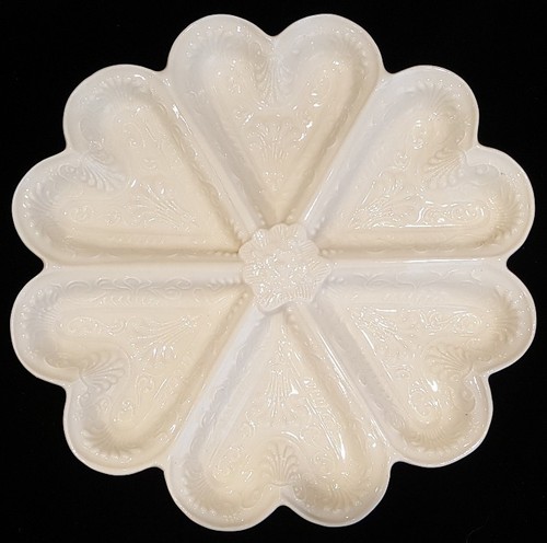 Vnt porcelain heart divided - porcelain,