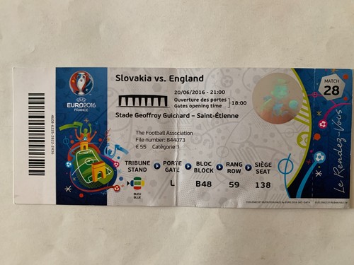 Ticket match uefa euro 2016 - uefa,