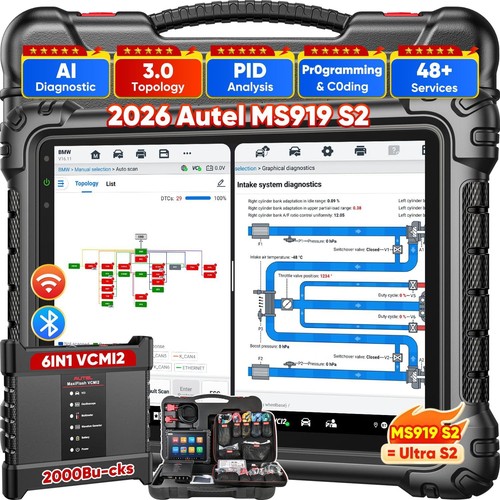 Autel maxisys ms919 ai - autel, s2