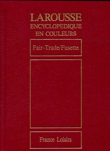 Larousse encyclopédique - , en