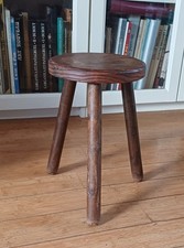Petit Tabouret Rétro en bois