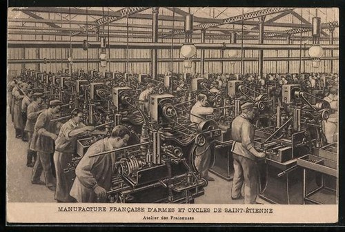 Cpa saint étienne atelier - cpa,