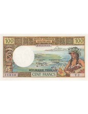 Tahiti 100 francs - Tahitienne
