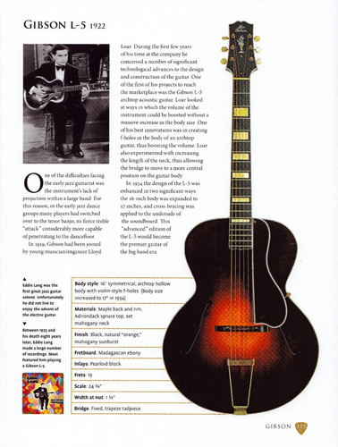 1922 gibson guitar - 1922, l-5