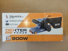 Ponceuse à bande Multi-vitesses 900 W Dexter Power 