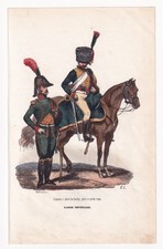 Régiment Chasseur à Cheval Guide Garde Impériale Napoléon Bonaparte Empire 1840