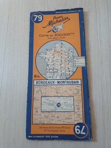 Carte michelin 79 - ,