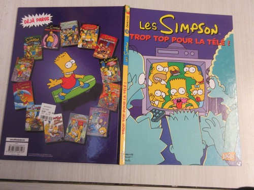 Les simpson trop top - bd, 14