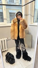 Classic vintage fox fur coat