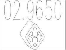 BUTéE éLASTIQUE (SILENCIEUX)