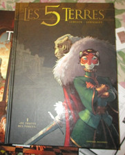 Les 5 TERRES N°1 DE TOUTES MES FORCES Lereculey  BD EO SOLEIL SEPT 2019 TTBE