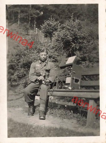 Soldat allemand tombé - , le