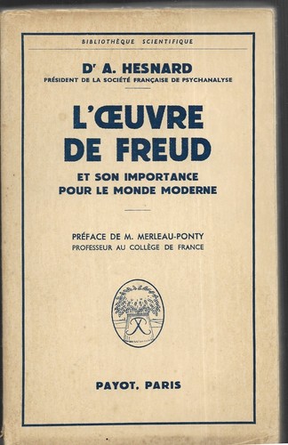 Oeuvre freud et - de,