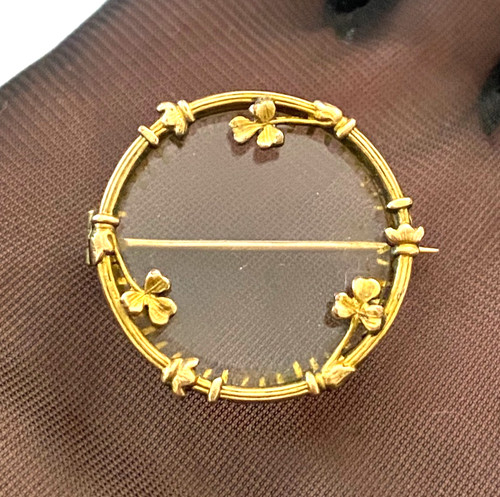 Ancienne broche porte photo - ancienne,