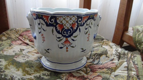 Cache pot faience rouen - en, de